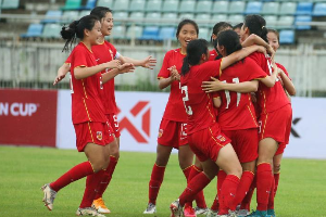 2024U20女足亚洲杯预选赛 中国女足小胜中国台北