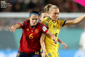 女足世界杯第一场半决赛 西班牙2-1绝杀瑞典首次闯入决赛