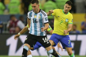 世预赛巴西主场对阵阿根廷 0—1负于阿根廷