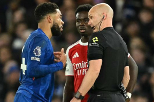 英超第13轮焦点战 切尔西主场1-1阿森纳