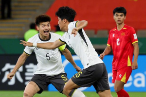 U23亚洲杯半决赛 国足3-0越南闯入决赛