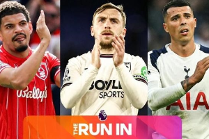 英超第33轮最后1场 西汉姆0-0战平水晶宫